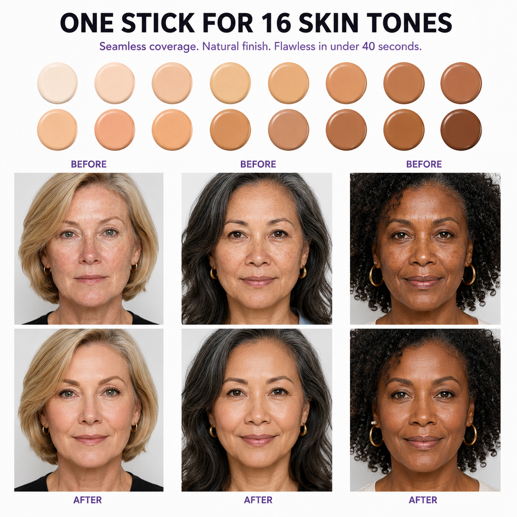 Changing Foundation Stick – The Korean stick that restores radiance to mature skin
